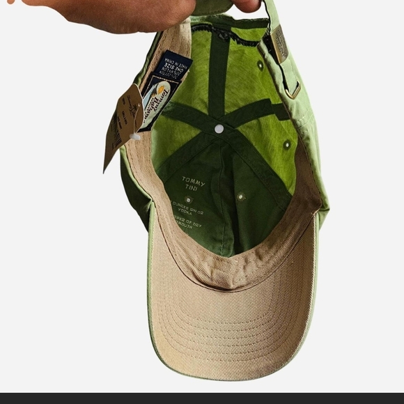 Tommy Bahama Green and Tan Cap with Logo Patch - Picture 7 of 9